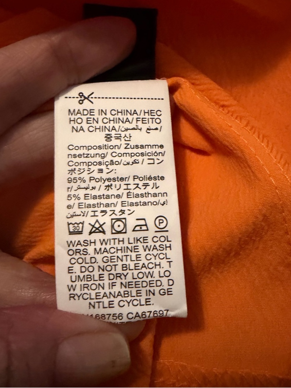 SHEIN Bright Orange Sleeveless Top - Picture 3 of 8